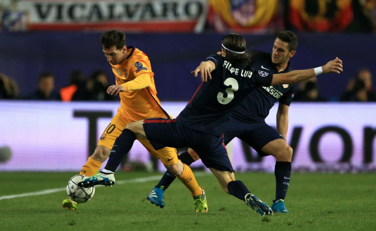 Atletico madrid barcelona vs fights